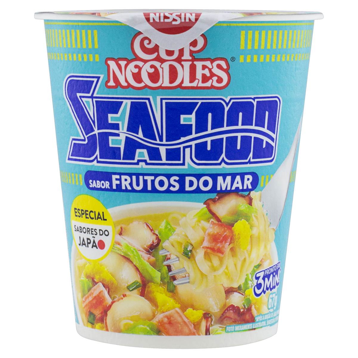 imagem de MACARRÃO INSTANTÂNEO CUP NOODLES 65G FRUTOS MAR