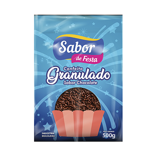 imagem de GRANULADO SABOR 500G CHOCOLATE