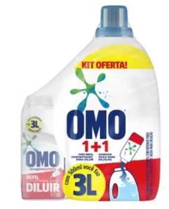 imagem de DETERGENTE LÍQUIDO OMO 500ML CONSENT LAV PERFEITA