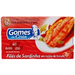 imagem de FILÉ SARDINHA GOMES COSTA 125G TOMATE