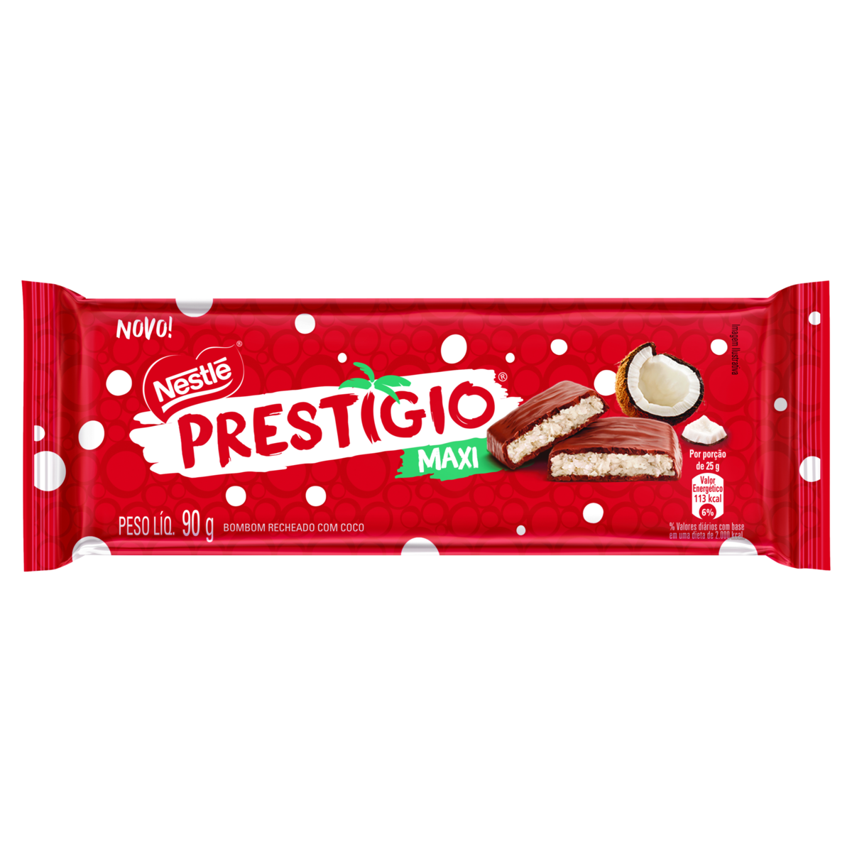 imagem de CHOCOLATE NESTLÉ MAXI 90G PRESTÍGIO