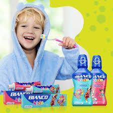 imagem de ENXAGUANTE BUCAL BIANCO KIDS 250ML TUTTI FRUTTI