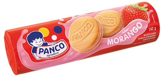 imagem de BISCOITO RECHEADO PANCO 140G MORANGO