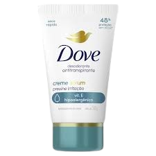 imagem de DESODORANTE CREME DOVE 50G PREVINE IRRITAÇÃO