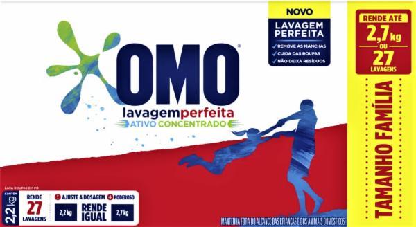 imagem de DETERGENTE PÓ OMO 2.2KG LAV PERF VERM