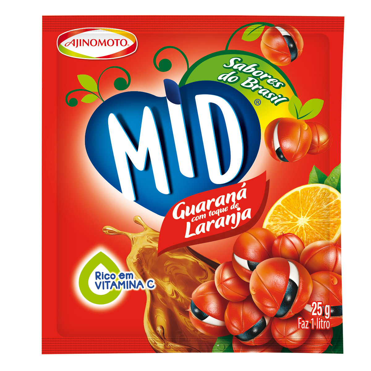 imagem de REFRESCO MID GUARANÁ SACHÊ 20G