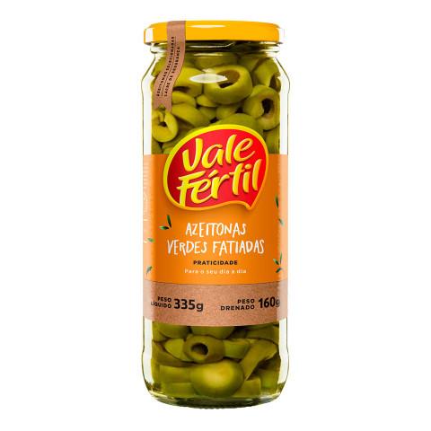imagem de AZEITONA VALE FÉRTIL 160G VERDE FATIADA VIDRO