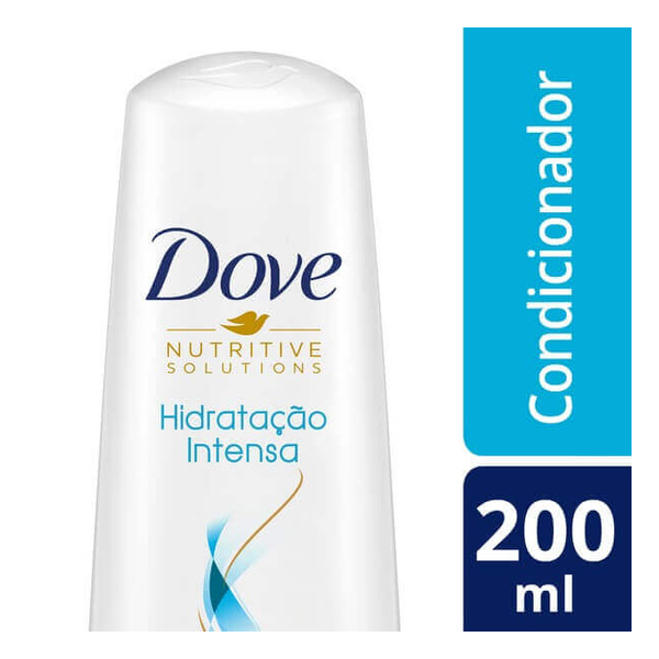 imagem de CONDICIONADOR DOVE 200ML HIDRATAÇÃO INTENSA