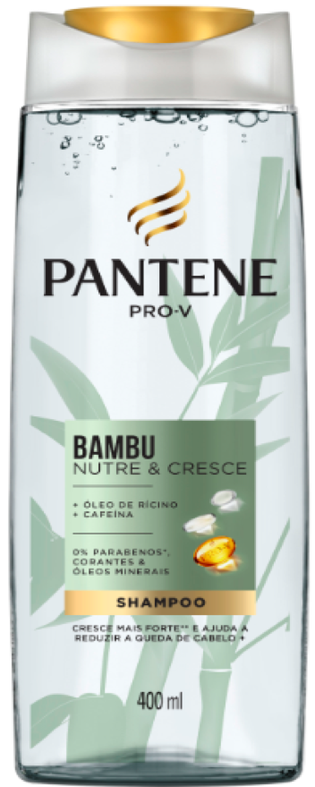 imagem de SHAMPOO PANTENE PRO-V 400ML BAMBU OL RICINO