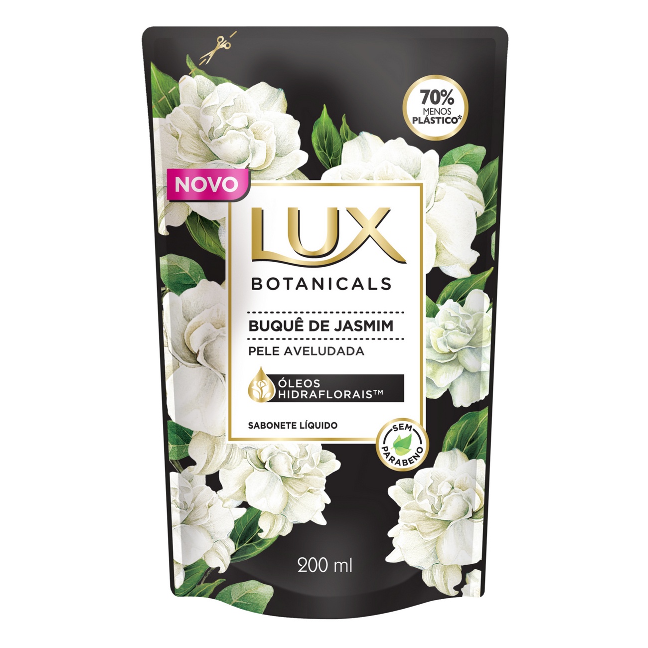 imagem de SABONETE LÍQUIDO LUX 200ML BUQUÊ DE JASMIM REFIL