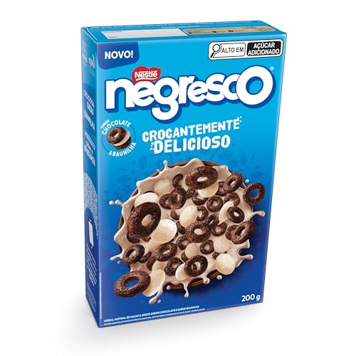 imagem de CEREAL MATINAL NESTLÉ NEGRESCO 200G CHOCOLATE BAUNILHA