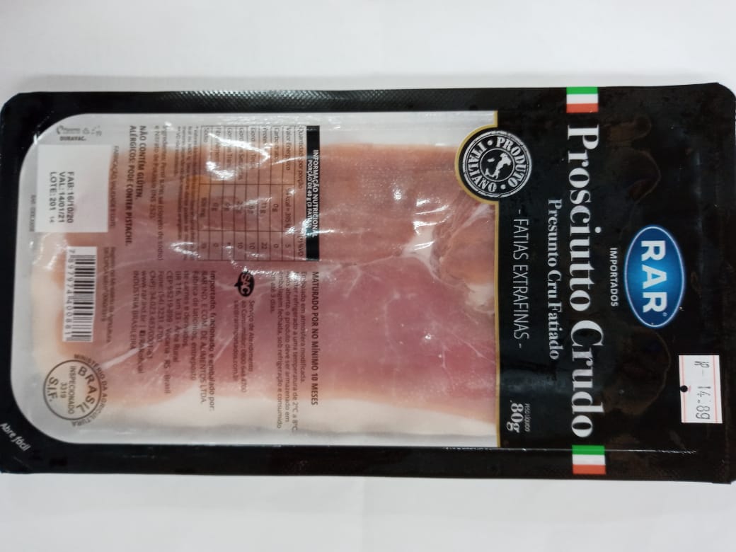 imagem de SALAME MILANO RAR FATIADO 80G