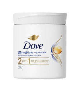 imagem de CREME TRATAMENTO DOVE 500G 2EM1 RECONSTRUÇÃO