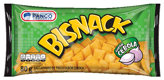 imagem de BISNACK PANCO CEBOLA 80G