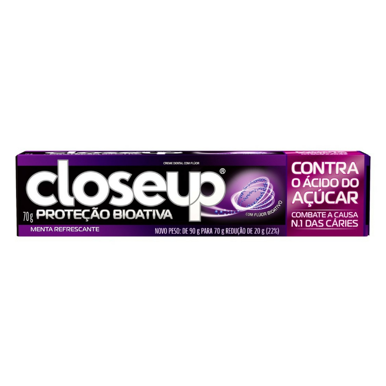 imagem de CREME DENTAL CLOSE UP CONT  ÁCIDO AÇÚCAR 70G BIOATIVA