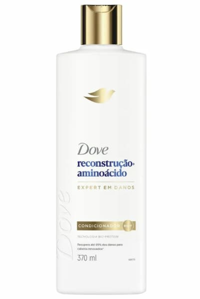 imagem de CONDICIONADOR DOVE 370ML RECONSTRUCAO + AMINOACID
