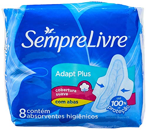 imagem de ABSORVENTE SEMPRE LIVRE TRI PROTEC COM ABAS PLUS SUAVE 8UN