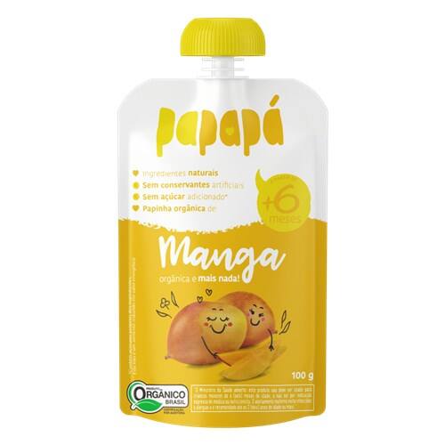 imagem de PAPINHA PAPAPA ORGÂNICA 100G MANGA