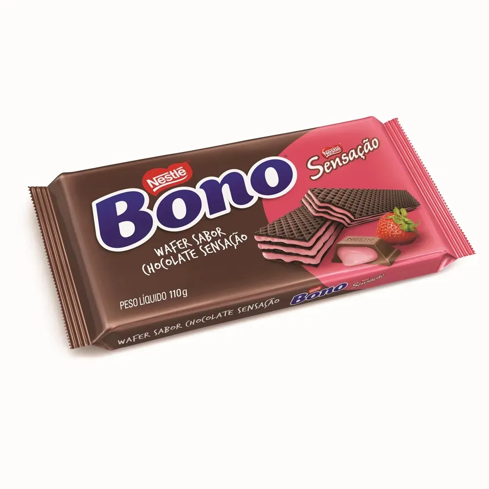 imagem de WAFER NESTLÉ 110G BONO MORANGO