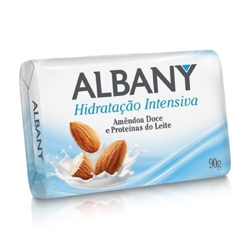 imagem de SABONETE ALBANY SUAVE FEM HID INTENSA AZUL 85G