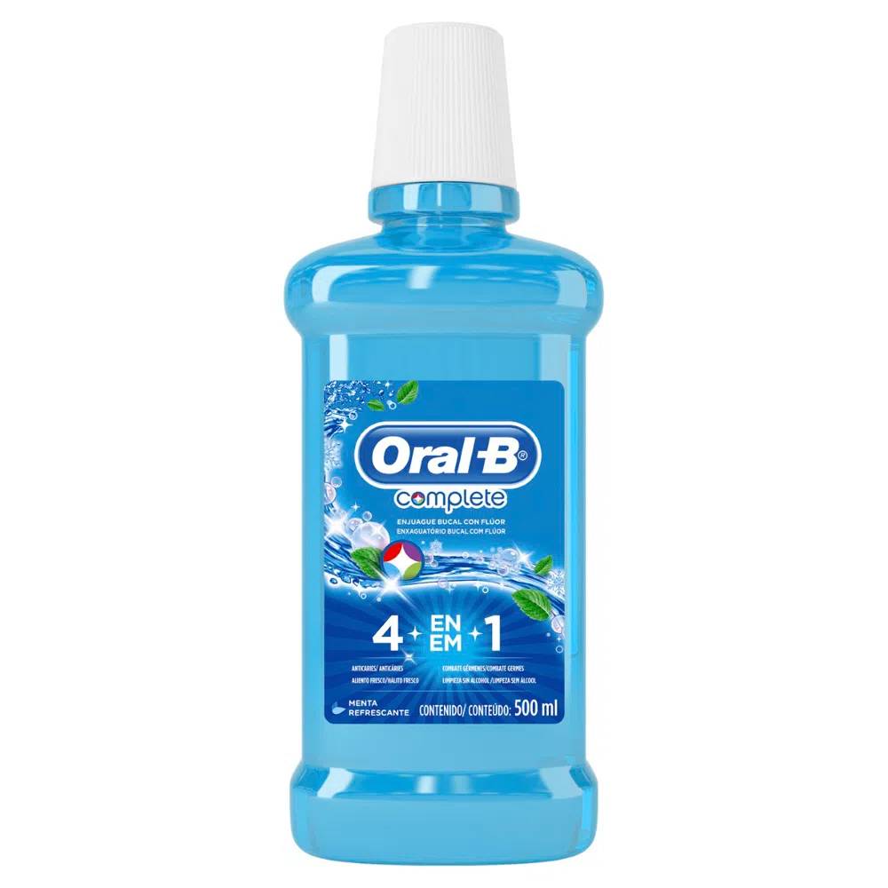 imagem de ENXAGUANTE BUCAL ORAL B MENTA LV500 PG300