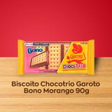 imagem de CHOCOLATE GAROTO CHOCOTRIO BONO 90G MORANGO