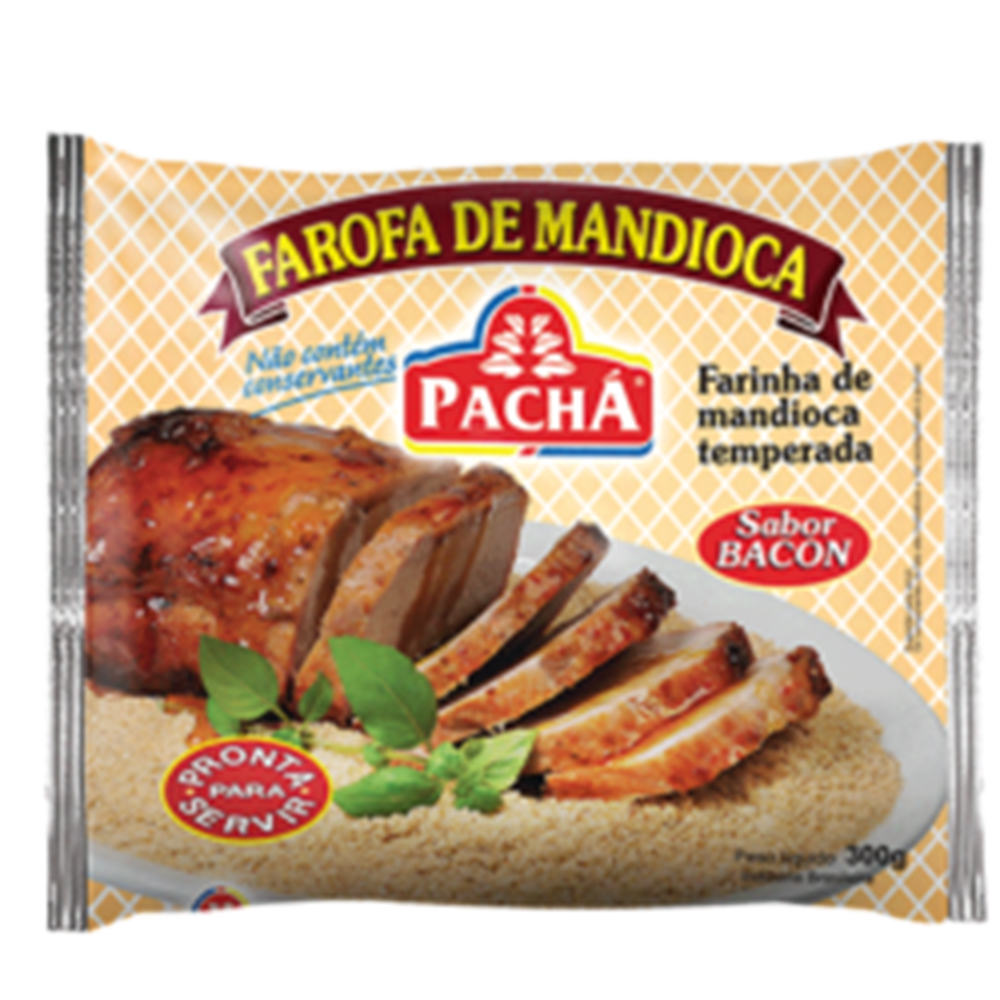 imagem de FAROFA PACHÁ MANDIOCA 300G BACON