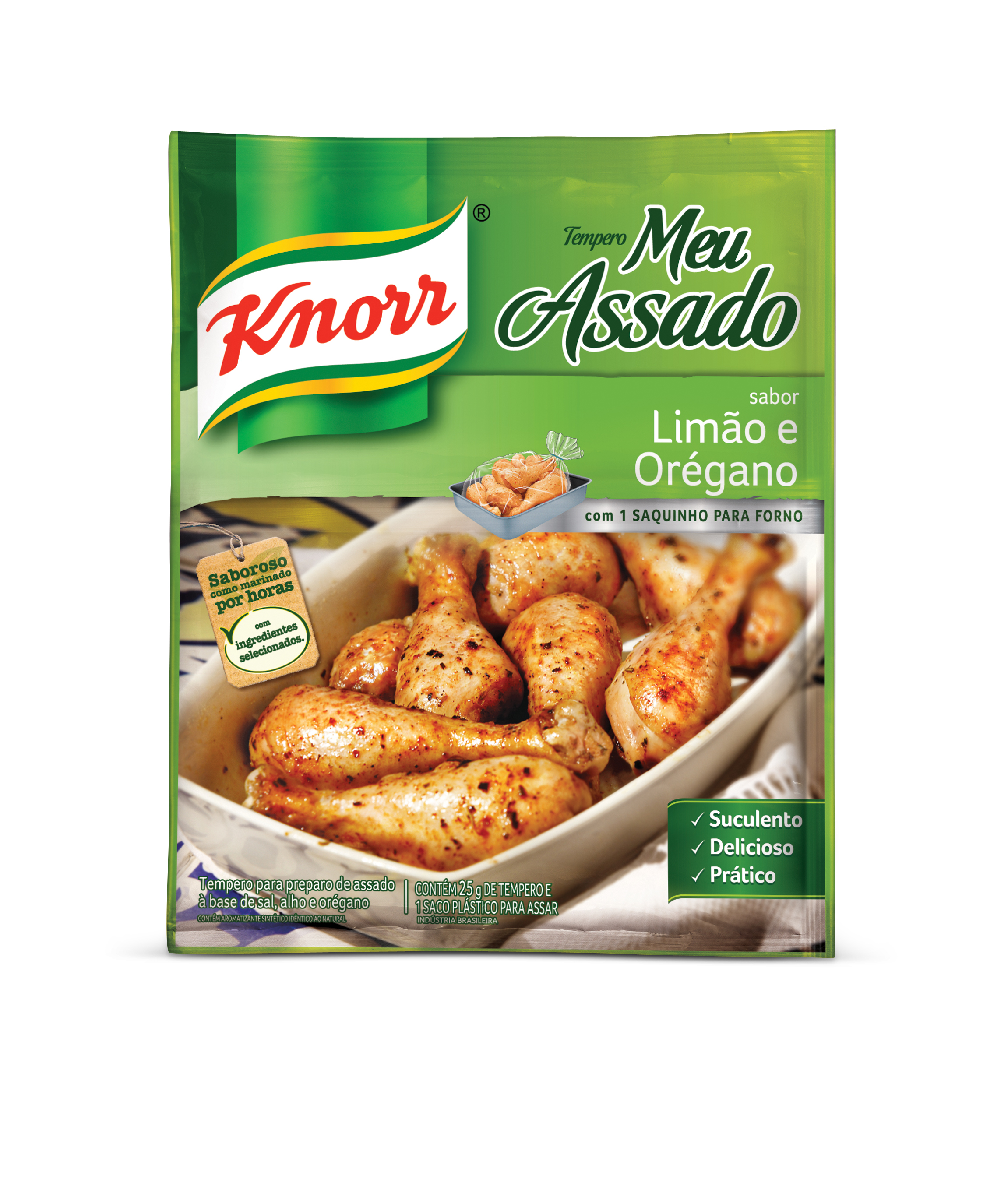 imagem de TEMPERO KNORR 25G SABOR MEU ASSADO LIMÃO ORÉGANO TEMPERO KNORR 25G SABOR MEU AS