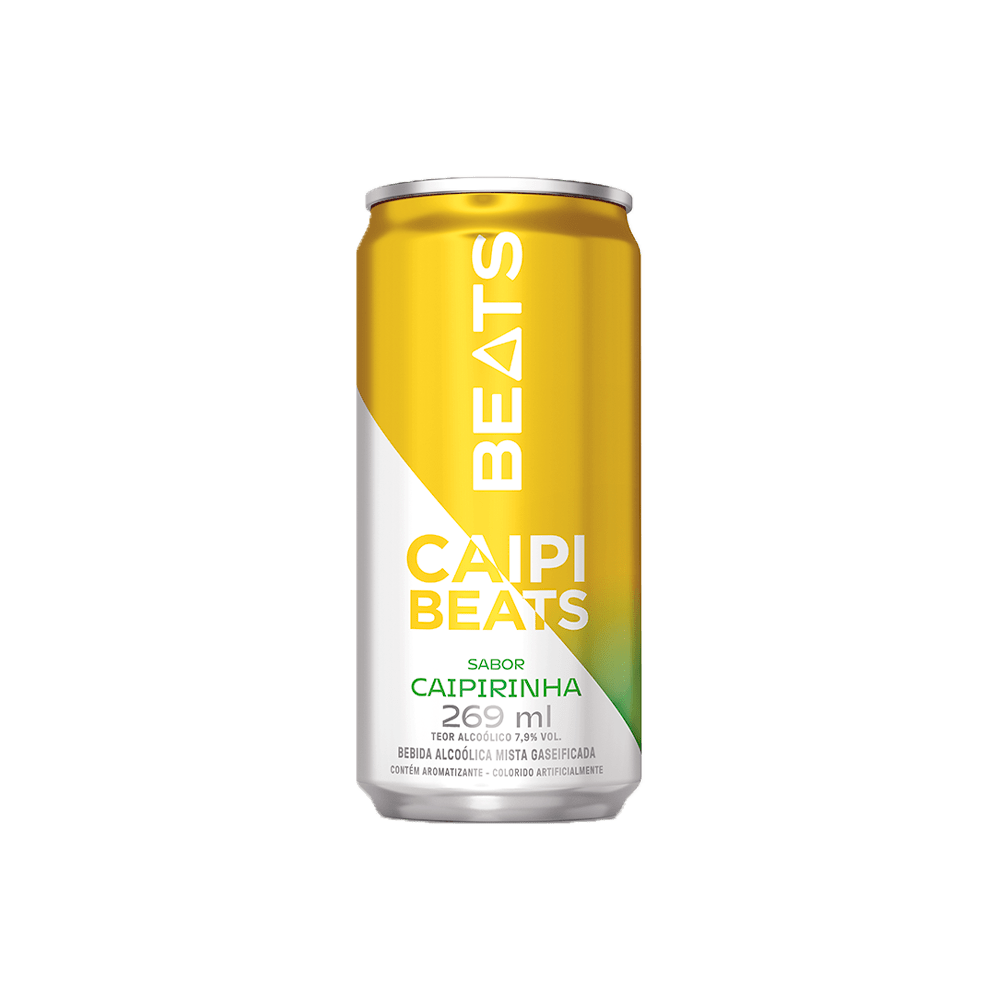 imagem de CERVEJA SKOL BEATS CAIPIRINHA LATA 269ML