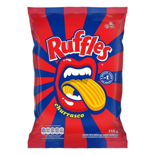 imagem de BATATA ELMA CHIPS RUFFLES 115G CHURRASCO