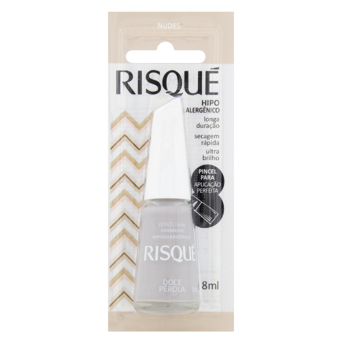 imagem de ESMALTE RISQUÉ 8ML DOCE PÉROLA