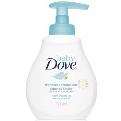 imagem de SABONETE LÍQUIDO  DOVE BABY HIDRATAÇÃO ENRIQUECIDA 200ML