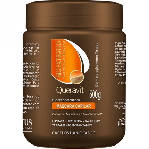 imagem de CREME TRATAMENTO BIO EXTRATUS QUERAVIT 500G