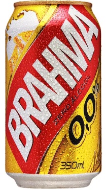 imagem de CERVEJA PILSEN BRAHMA SEM ÁLCOOL LATA 350ML