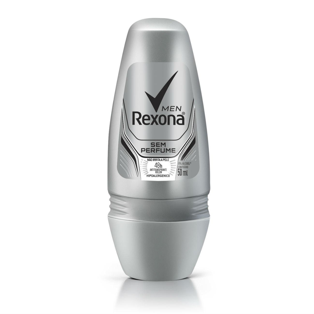 imagem de DESODORANTE ROLL ON REXONA MASCULINO SEM PERFUME 50ML