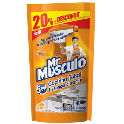 imagem de MR MÚSCULO LIMPA COZINHA 400ML RF