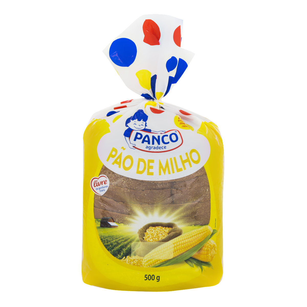 imagem de PÃO PANCO MILHO 500G