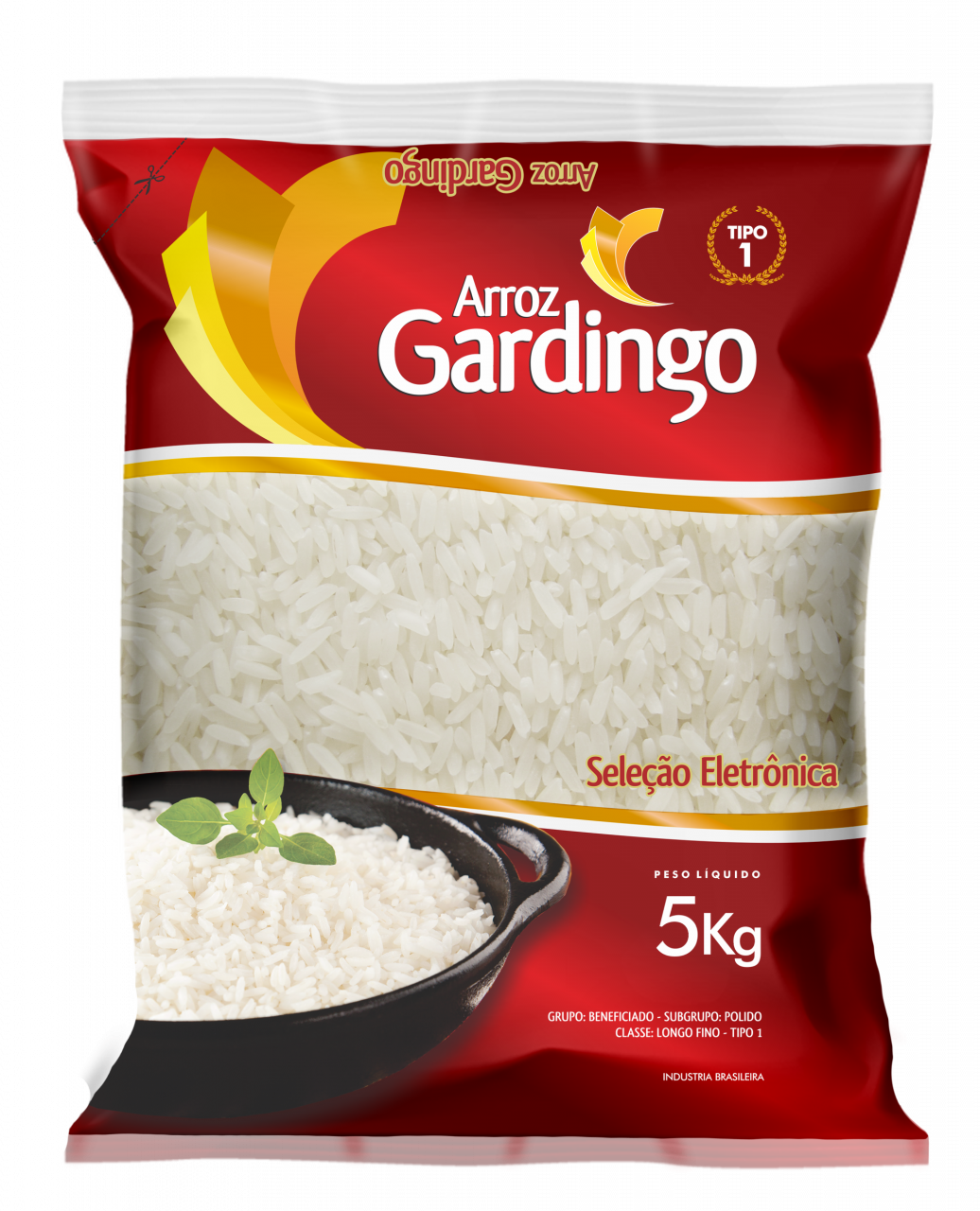 imagem de ARROZ GARDINGO TP1 5KG