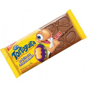 imagem de CHOCOLATE TORTUGUITA TABLETE 80G CROCANTE