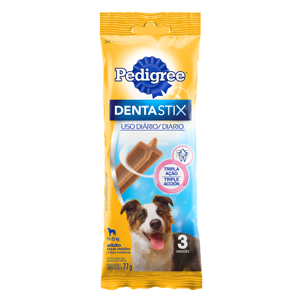 imagem de PEDIGREE DENTASTIX 77G RAÇAS MÉDIAS