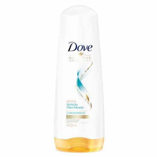 imagem de CONDICIONADOR DOVE 400ML NUTRIÇÃO ÓLEO MICELAR