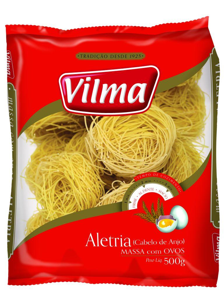 imagem de MACARRÃO VILMA COM OVOS 500G  ALETRIA