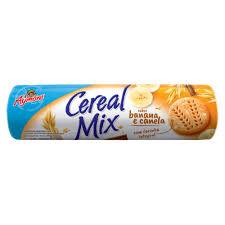 imagem de BISCOITO AYMORÉ CEREAL MIX GRÃOS TERRA BANANA CANELA  135G