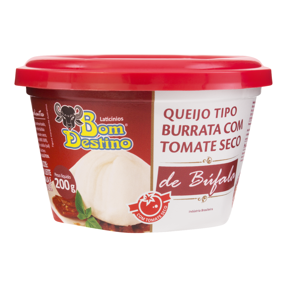 imagem de QUEIJO BURRATA BÚFALA 200G TOMATE SECO