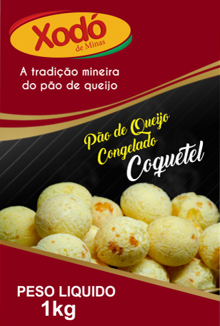 imagem de PÃO QUEIJO XODÓ DE MINAS 1KG COQUETEL