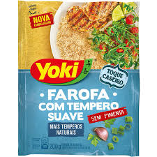 imagem de FAROFA YOKI MANDIOCA 200G SUAVE S/PIMENTA