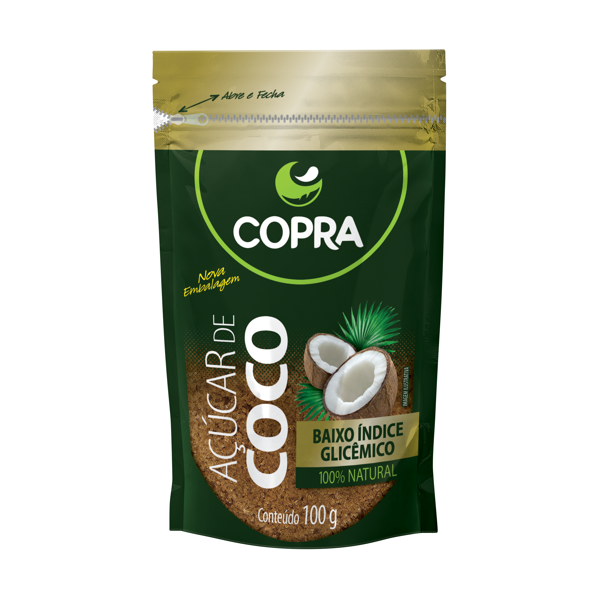 imagem de AÇÚCAR DE COCO 100G POUCHE