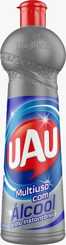 imagem de LIMPADOR UAU MULTI USO 500ML ÁLCOOL