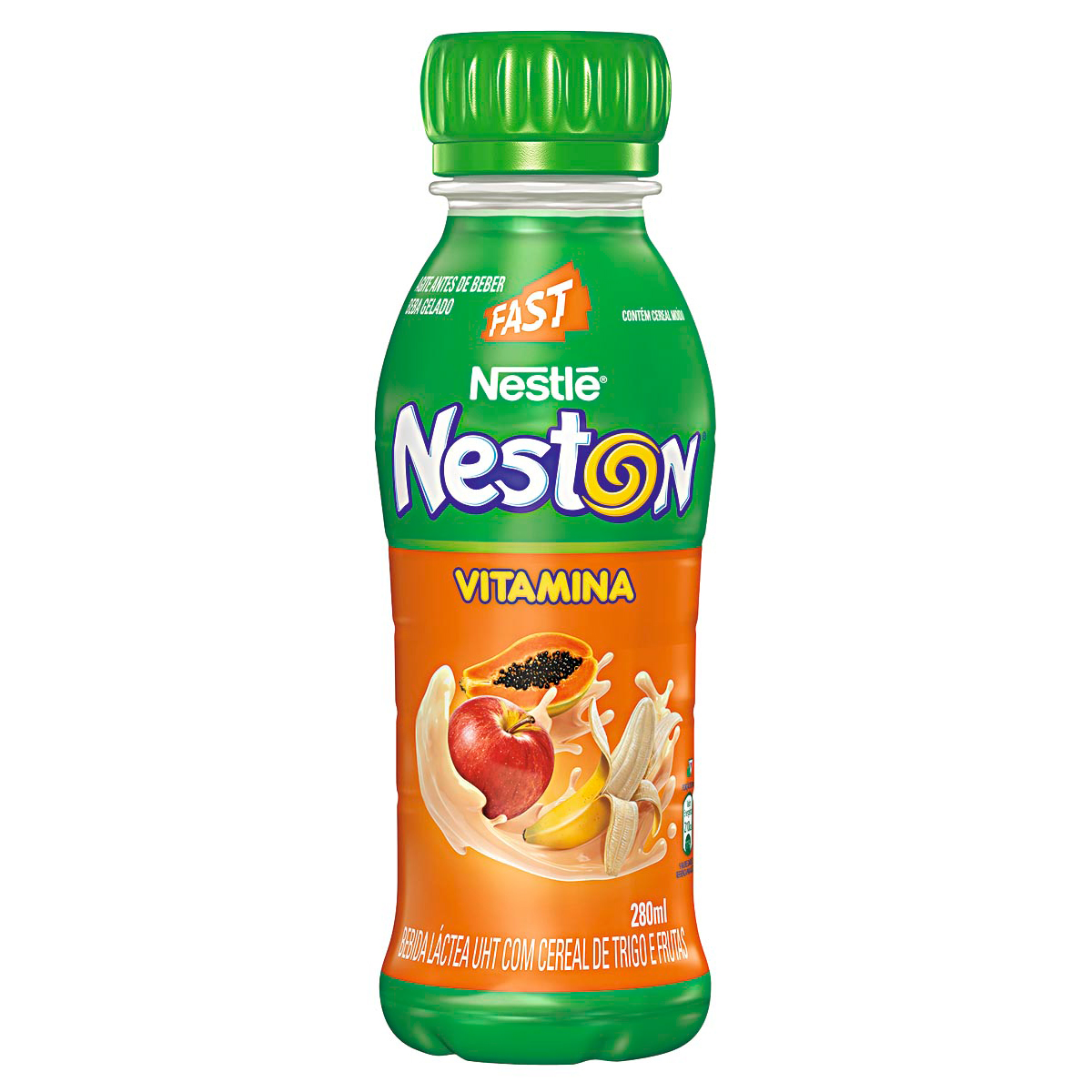 imagem de BEBIDA LÁCTEA NESTON VITAMINA FRUTAS GARRAFA 280ML