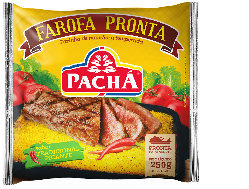 imagem de FAROFA PACHÁ MANDIOCA 250G PICANTE